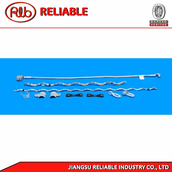 OPGW/ADSS 광섬유 케이블용 알루미늄 코팅 강철 서스펜션 피팅